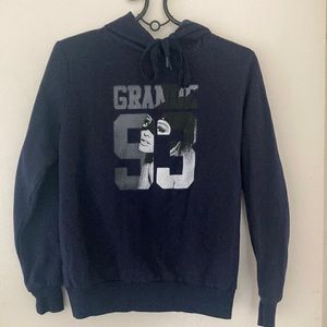 Ariana Grande navy blue hoodie